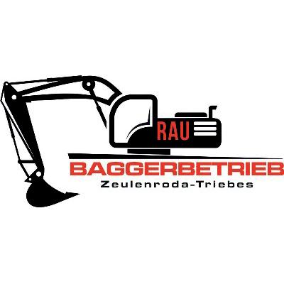 Logo Baggerbetrieb Rau