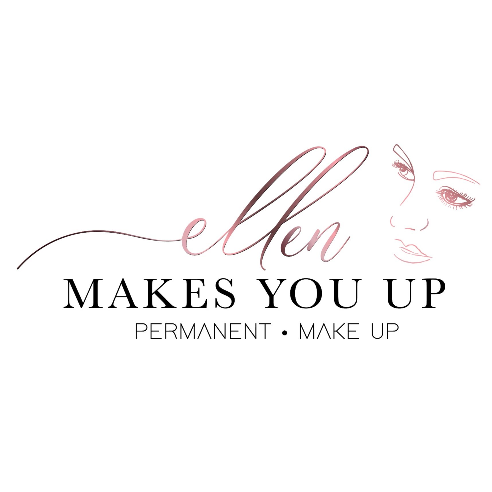 Logo Ellen makes you up Permanent Make up