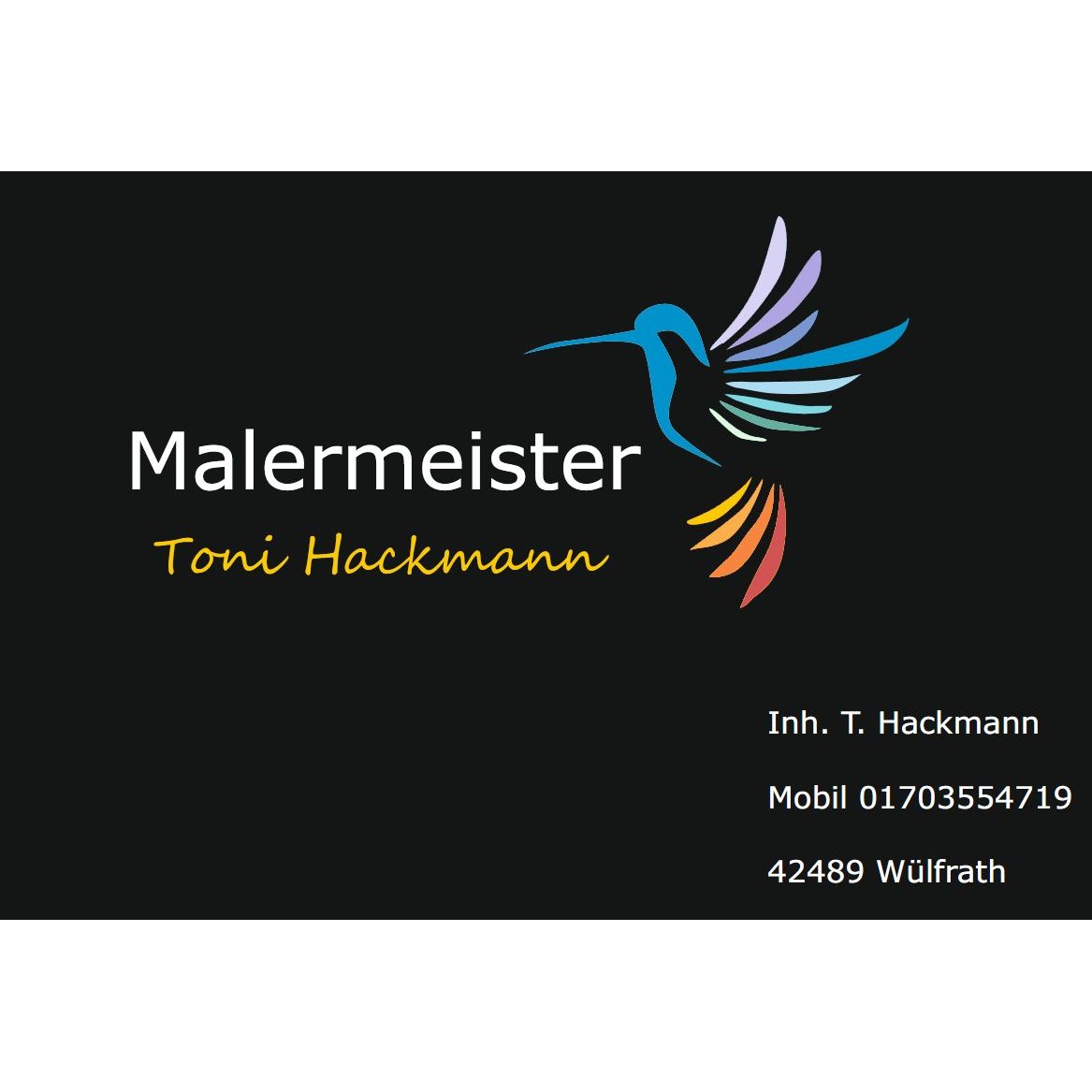 Logo Malermeister Toni Hackmann