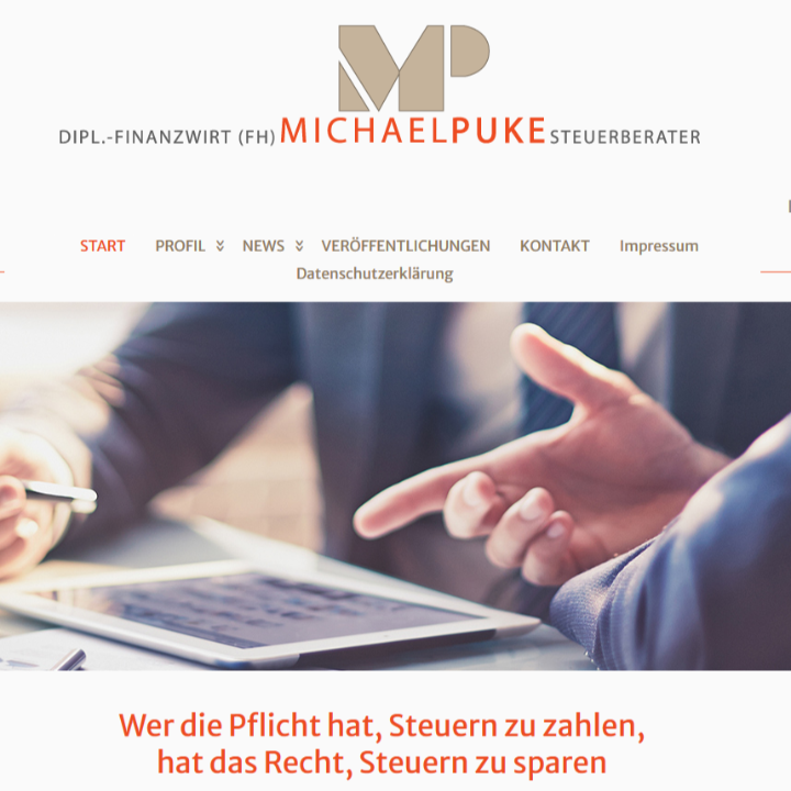 Logo Michael Puke, Steuerberater