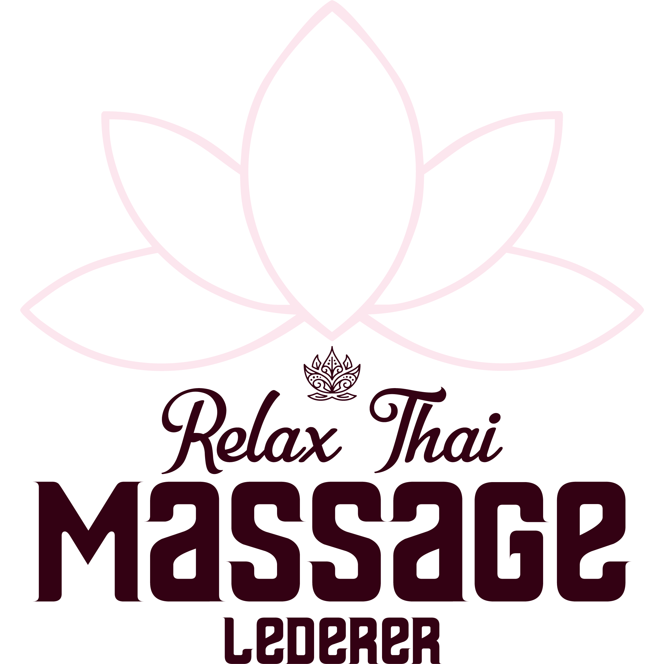Logo Relax Thaimassage Lederer