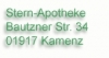 Logo Stern-Apotheke Kamenz
