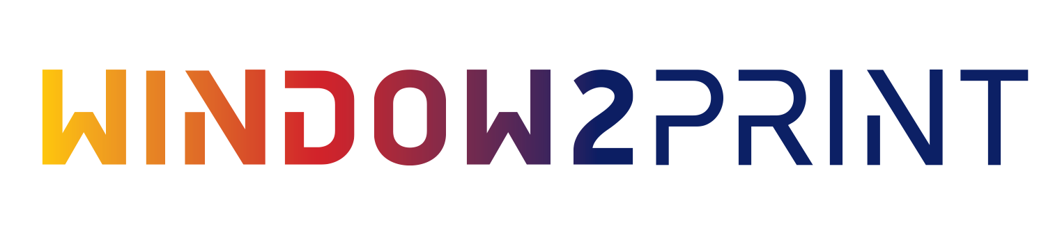 Logo Window2Print GmbH