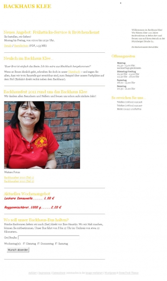http://backhaus-klee.de