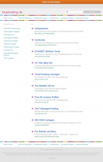 http://bluehosting.de