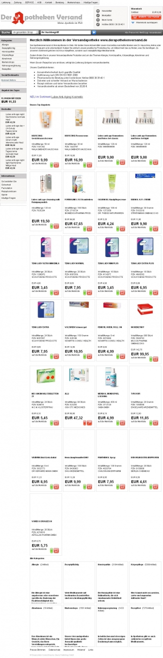 http://derapothekenversand.de
