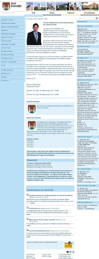 http://www.eichstaett.de