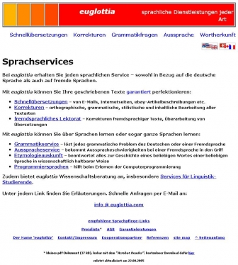 http://euglottia.de