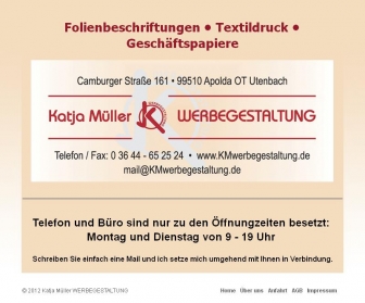 http://kmwerbegestaltung.de