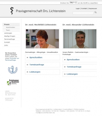 http://praxislichtenstein.de