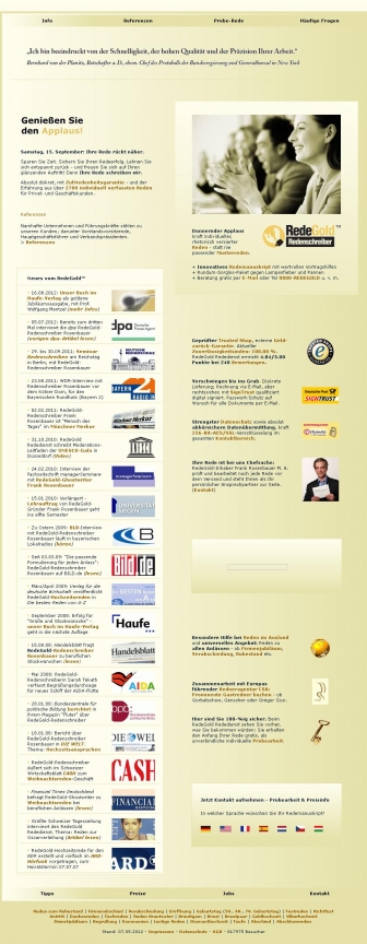 http://redegold.de