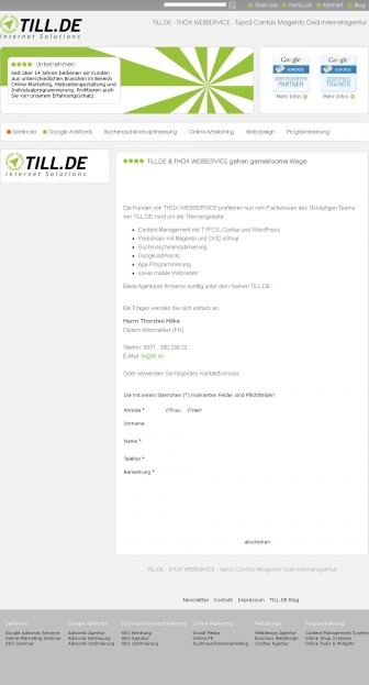 http://thox.de