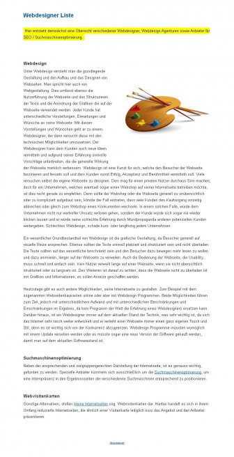 http://webdesignerliste.de